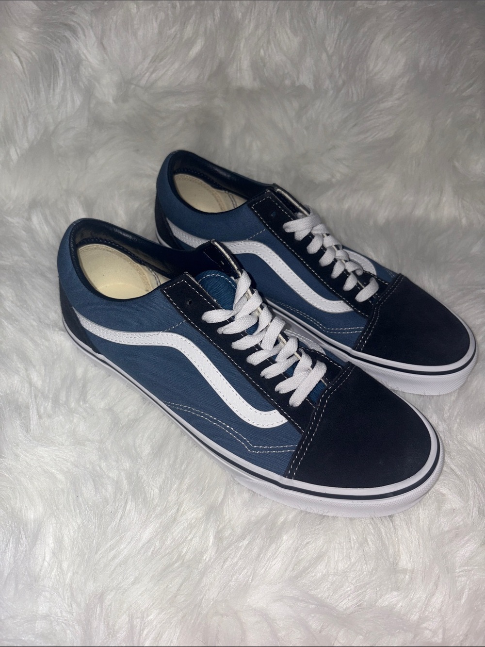 Vans Old Skool Navy/Black Sneakers Men’s 9.5 Women’s 11 NWT